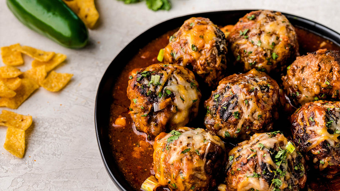 Tex Mex Spicy Meatballs