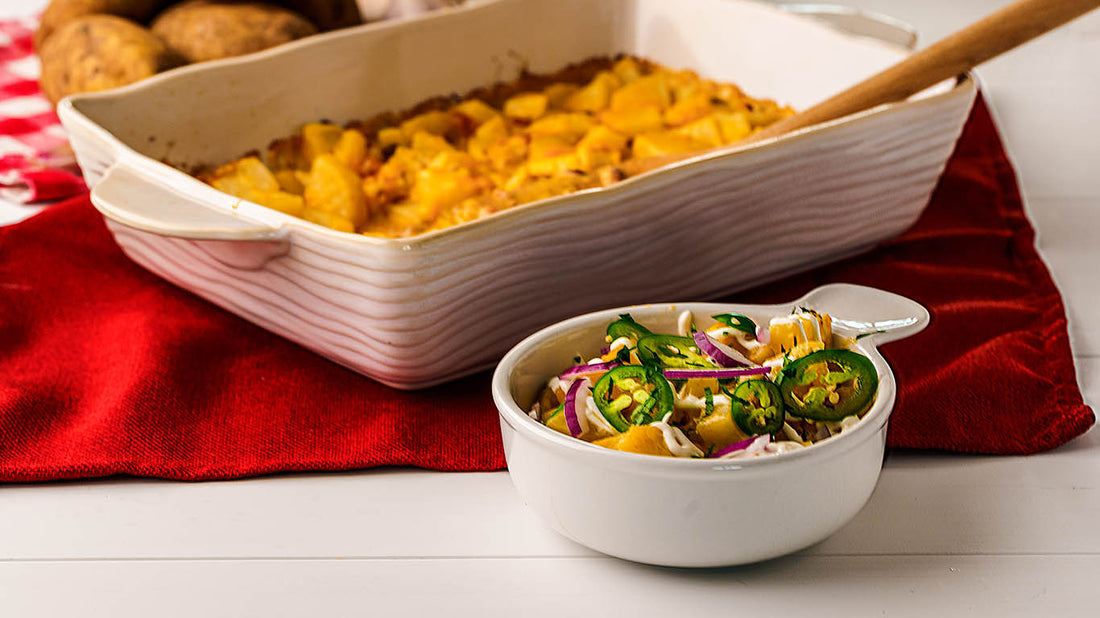 Cheesy Bacon Ranch Potatoes