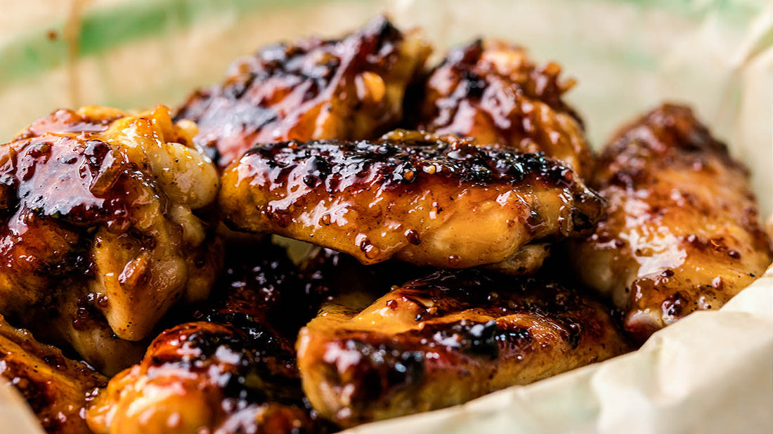 Habanero Peach Chicken Wings