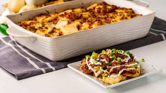 Jalapeno and Bacon Scalloped Potatoes