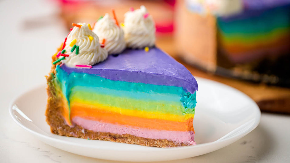 Rainbow Cheesecake