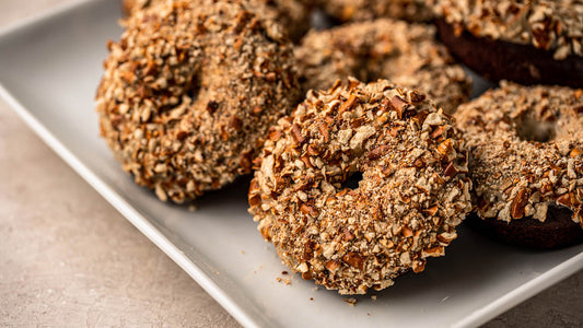Salted Caramel Chocolate Donuts