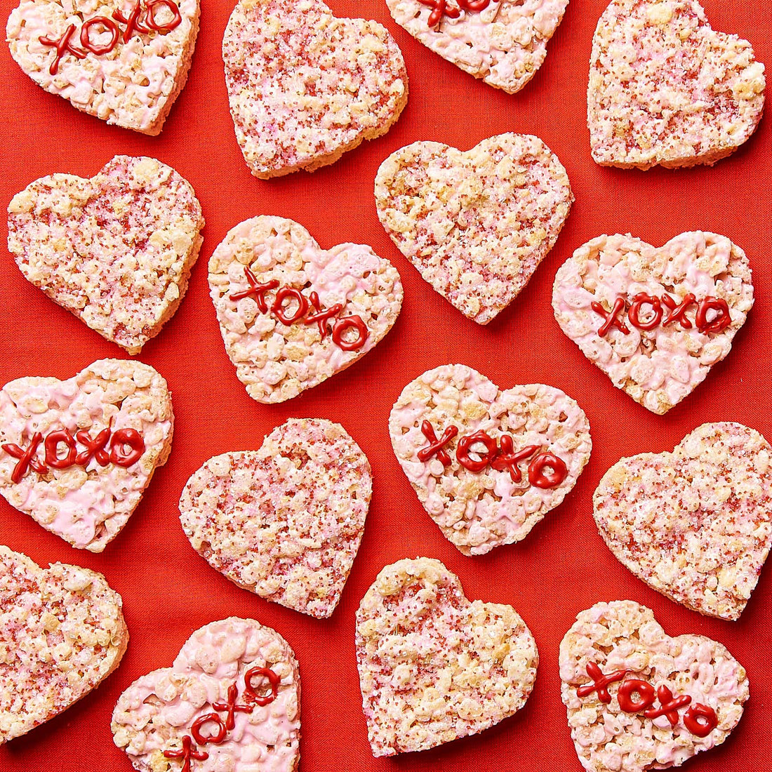 Rice Krispie Hearts
