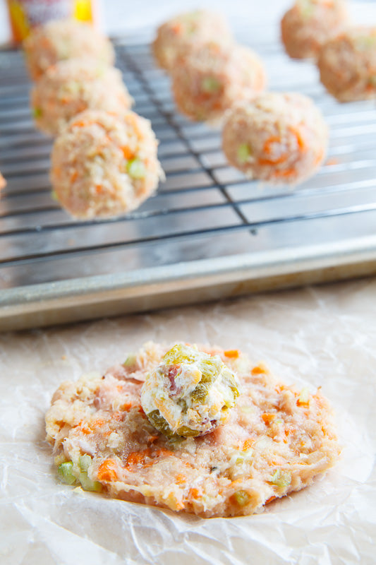 Popper Meatballs||Popper Meatballs||Buffalo Chicken Jalapeno Popper Meatballs||Chicken Jalapeno Popper Meatballs