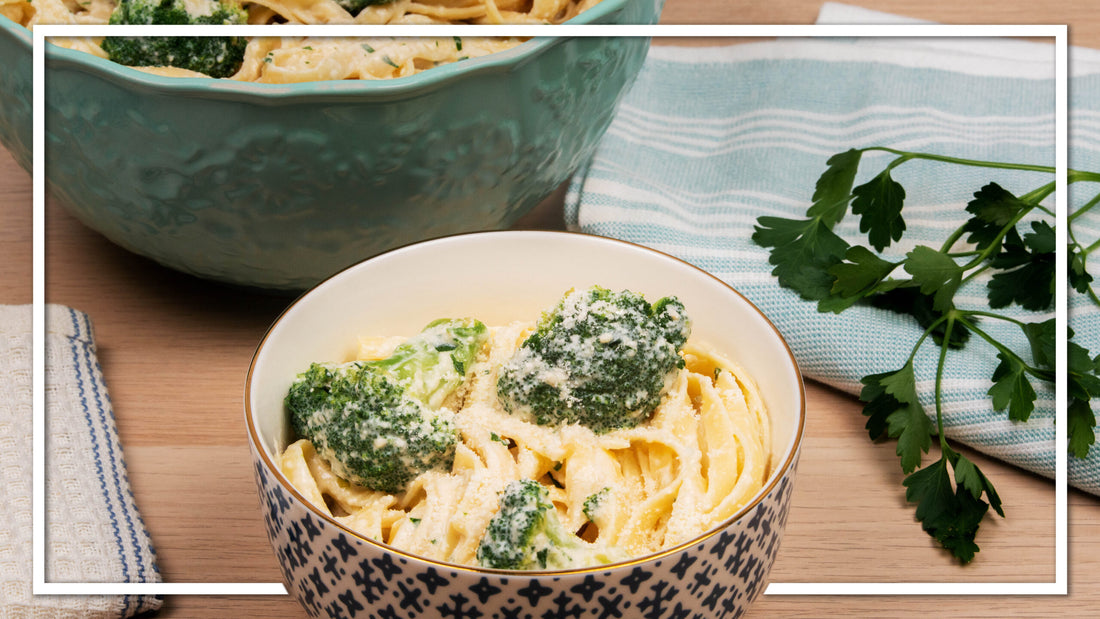 Broccoli Fettuccini Alfredo