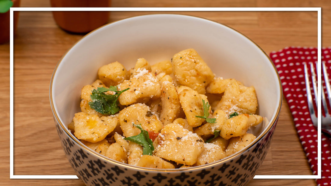 Leftover Mashed Potato Gnocchi