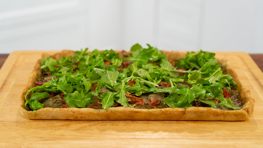 Arugula & Artichoke Pan Pizza