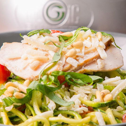 Avocado Pesto Zoodles