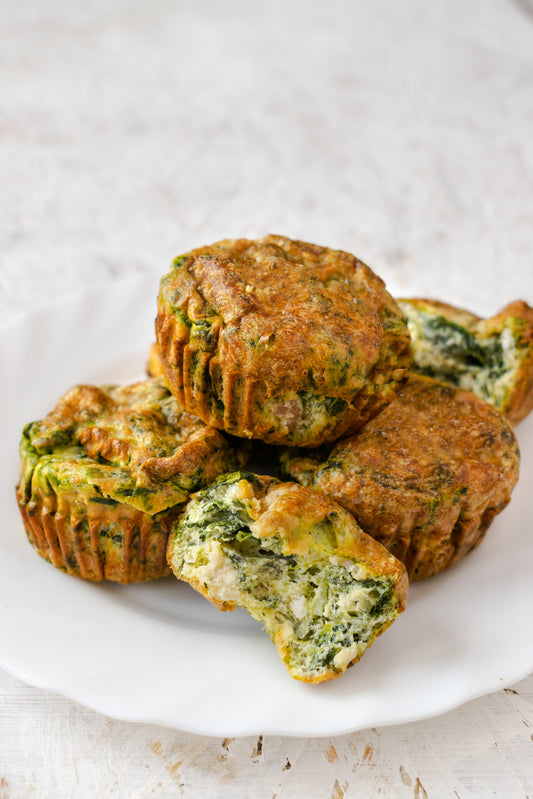 Breakfast Egg Muffins With Bacon And Spinach
