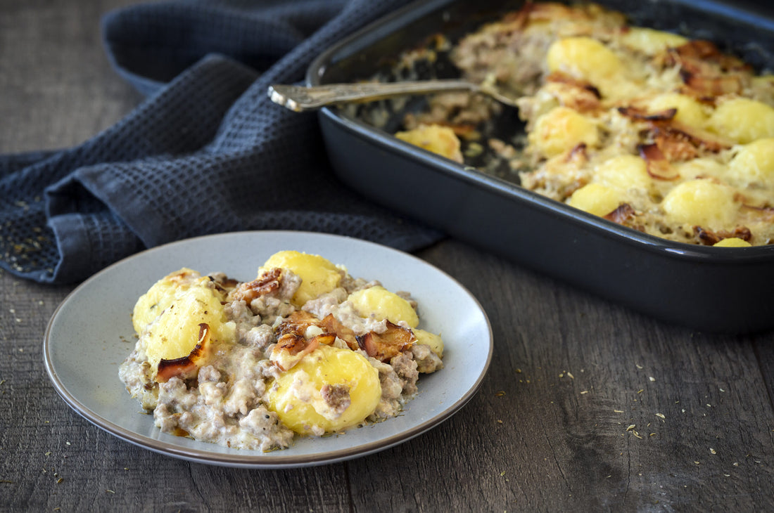 Bacon Cheeseburger Tater Tots Casserole