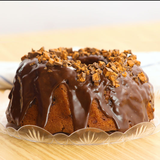 Butterfinger Bundt Cake