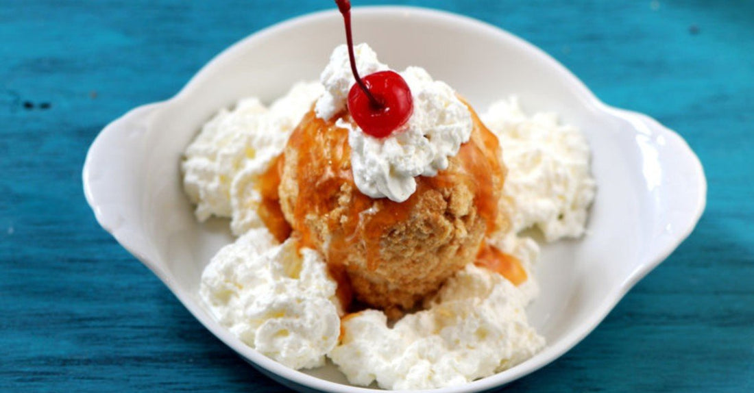 Cinnamon Toast Crunch Fried Ice Cream