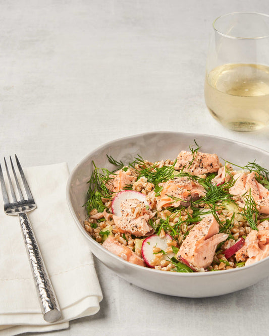 Salmon Farro Bowl