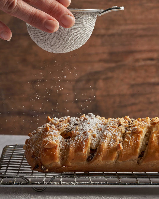 Peanut Butter Chocolate Pastry Braid