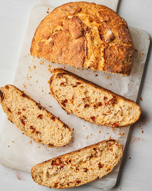 Crusty Sundried Tomato Basil Bread