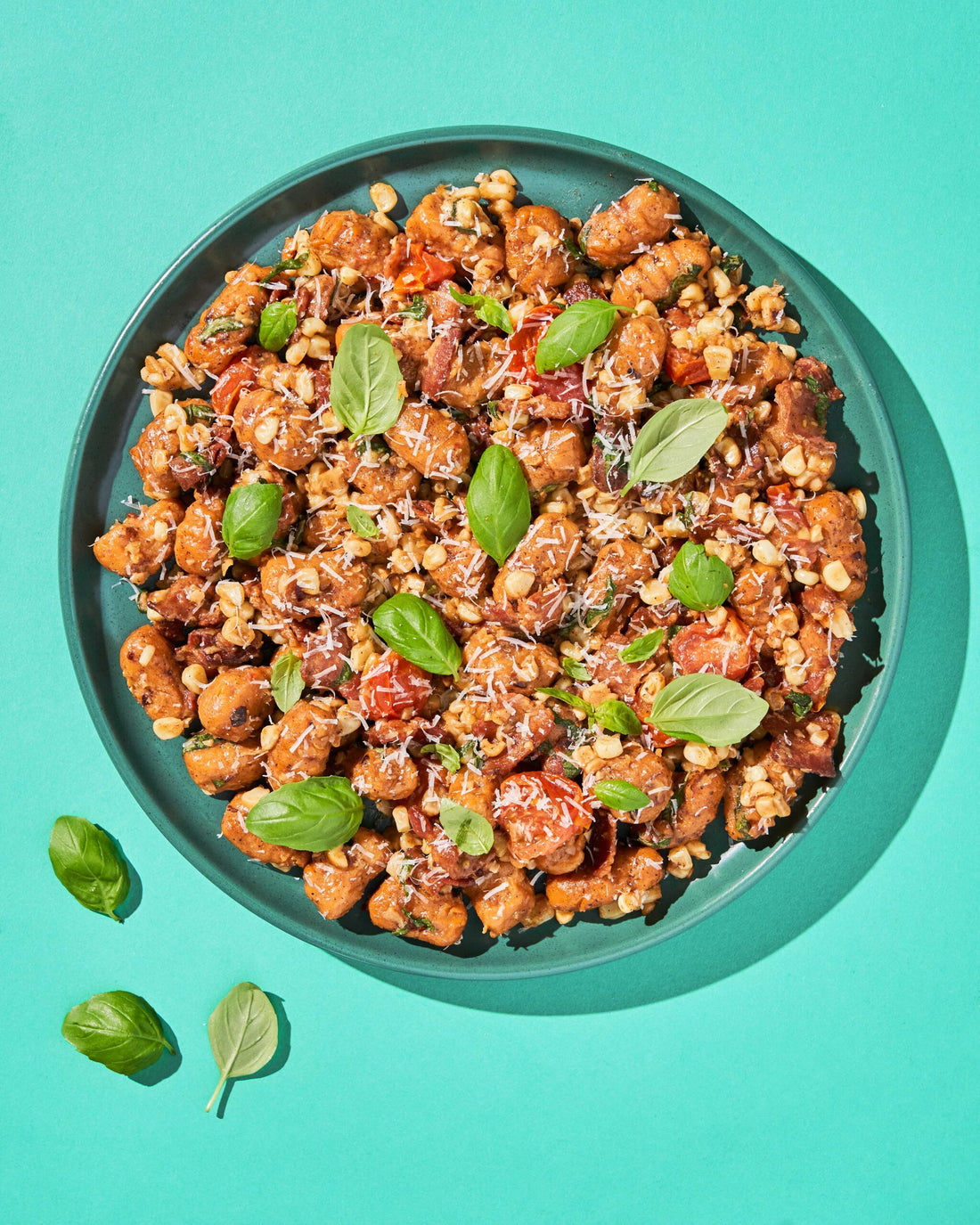 Summer Sweet Potato and Corn Gnocchi