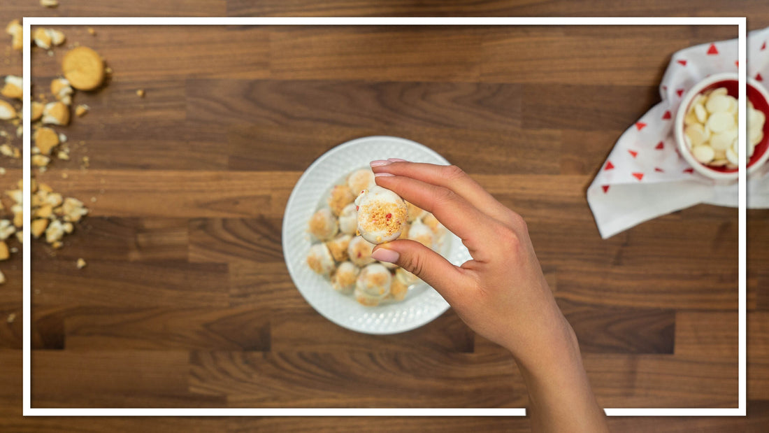 Strawberry Shortcake Truffles