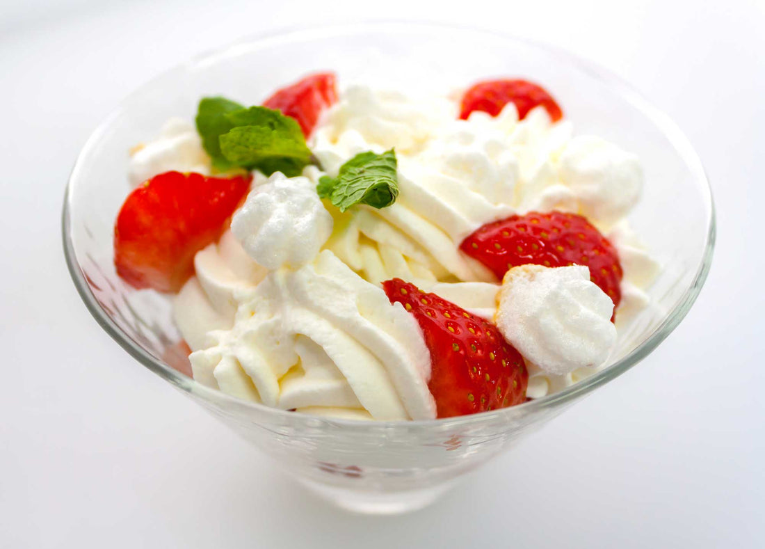 Mascarpone Mousse With Roasted Strawberries