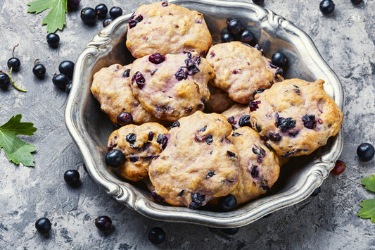 California Breakfast Blueberry Yogurt Cookies