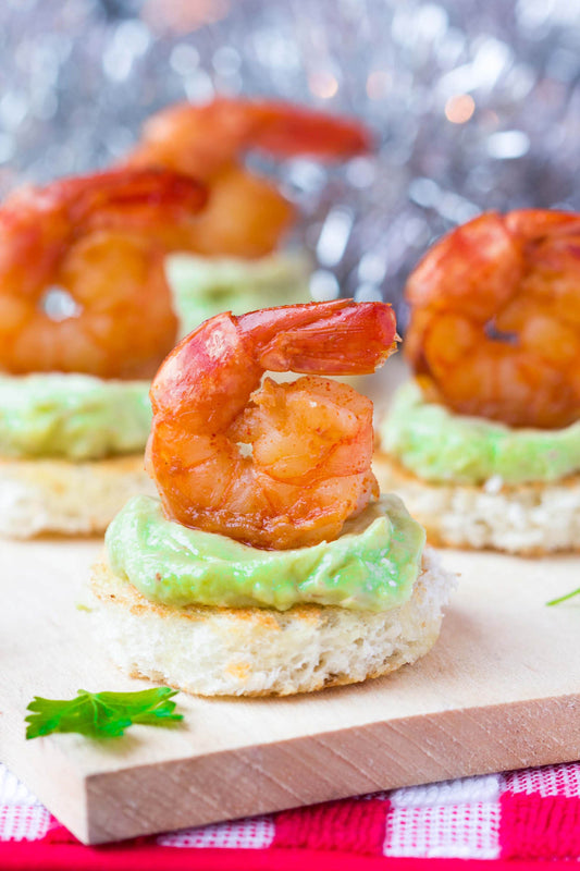 Shrimp Avocado Toast