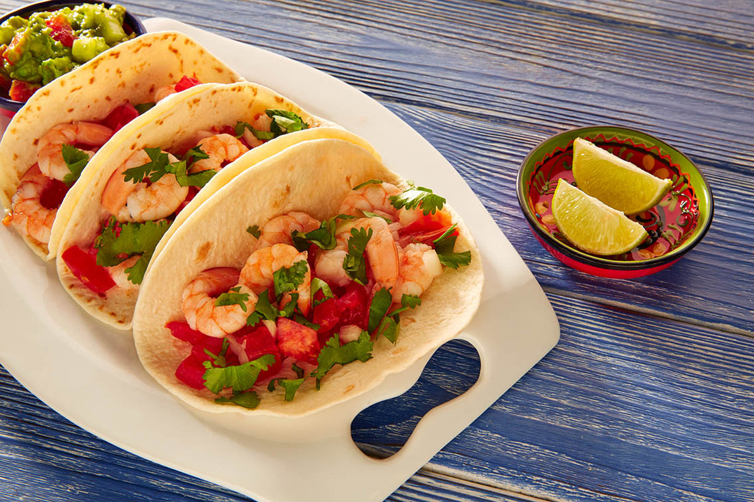 Chili Lemon Shrimp Tacos
