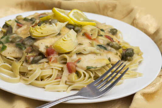 Creamy Chicken Linguine Pasta