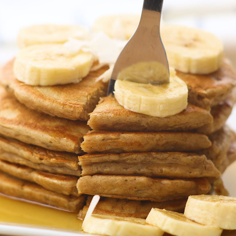 Fluffy Banana Pancakes