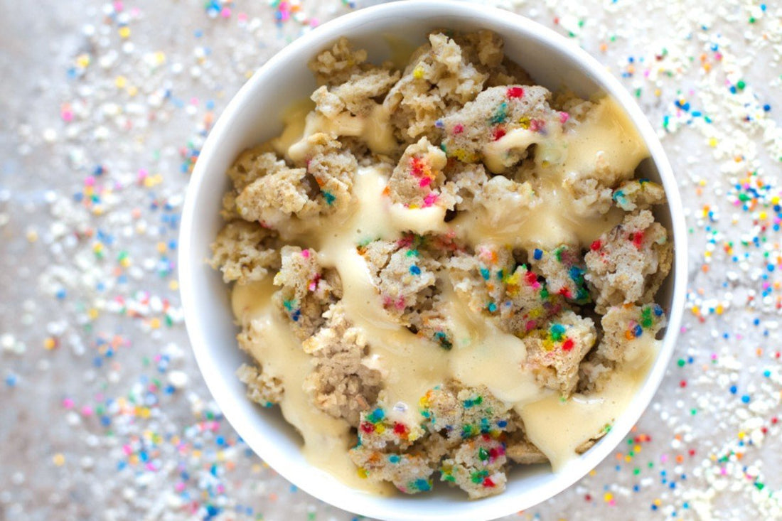 Funfetti Cake Batter Breakfast Bowl