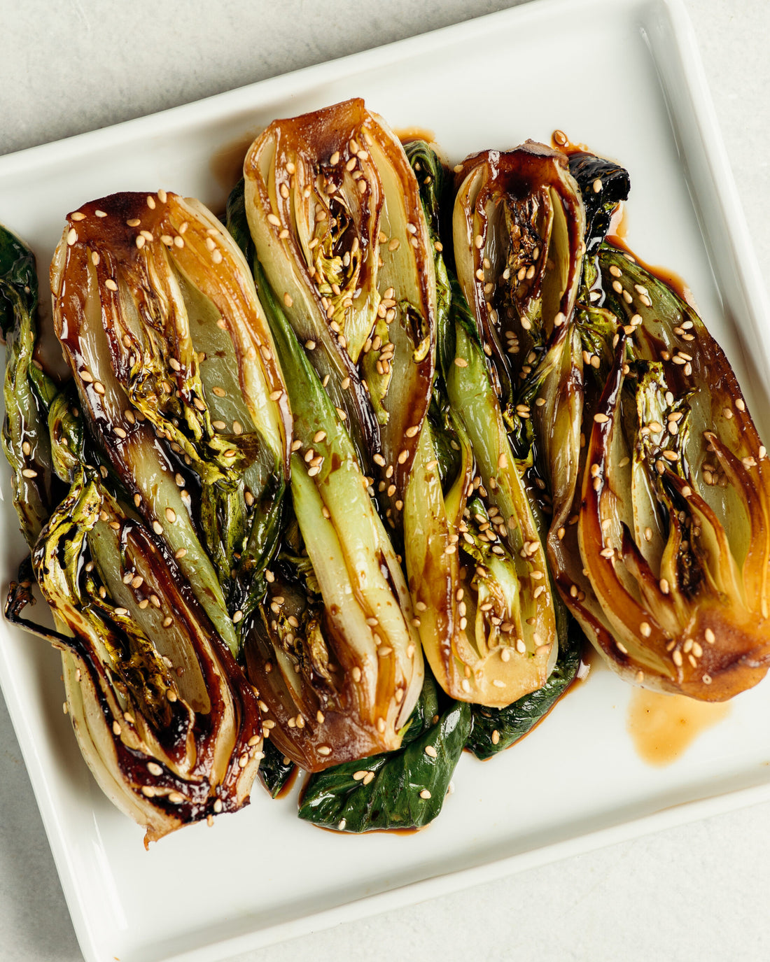 Glazed Bok Choy