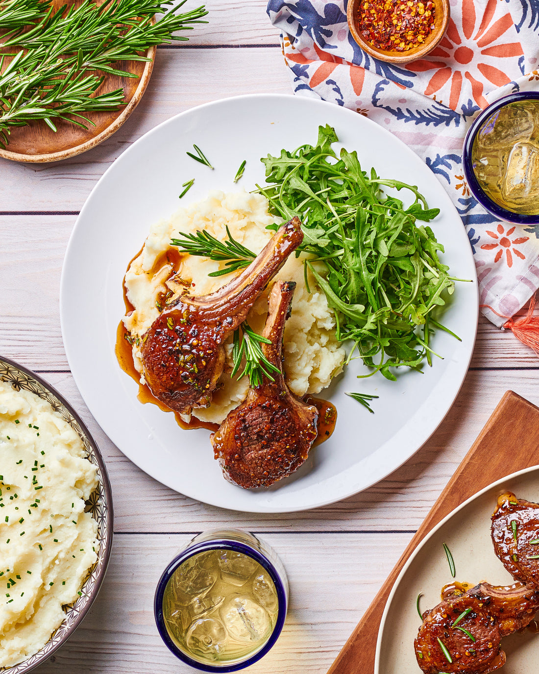 Golden Balsamic Lamb Chops