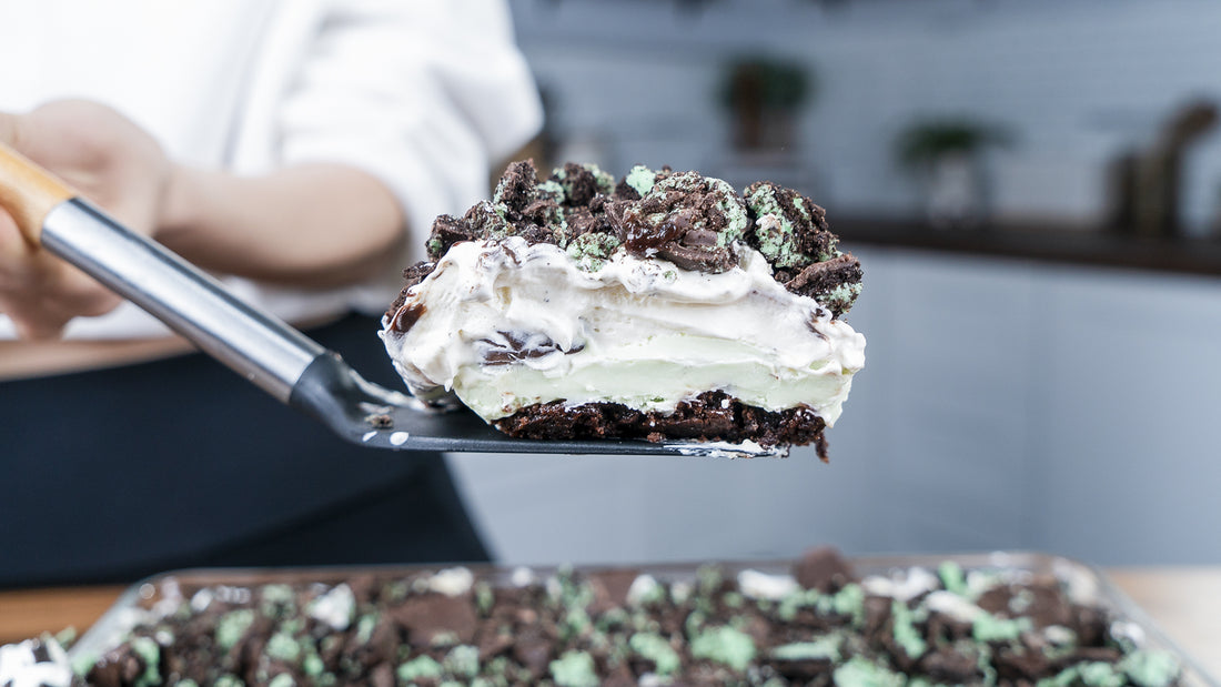 Grasshopper Pie Dessert Lasagna