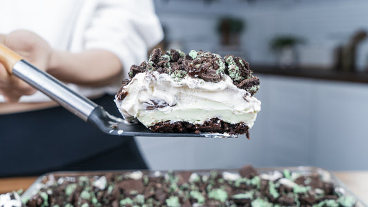 Grasshopper Pie Dessert Lasagna