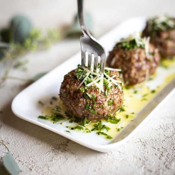Greek Style Meatballs