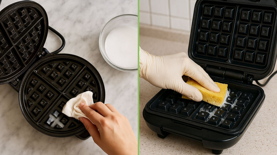 How to Clean Waffle Maker With Removable Plates?