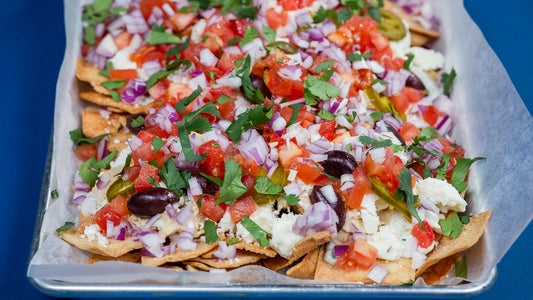 Caramel Apple Pie Nachos||Loaded Greek Nachos