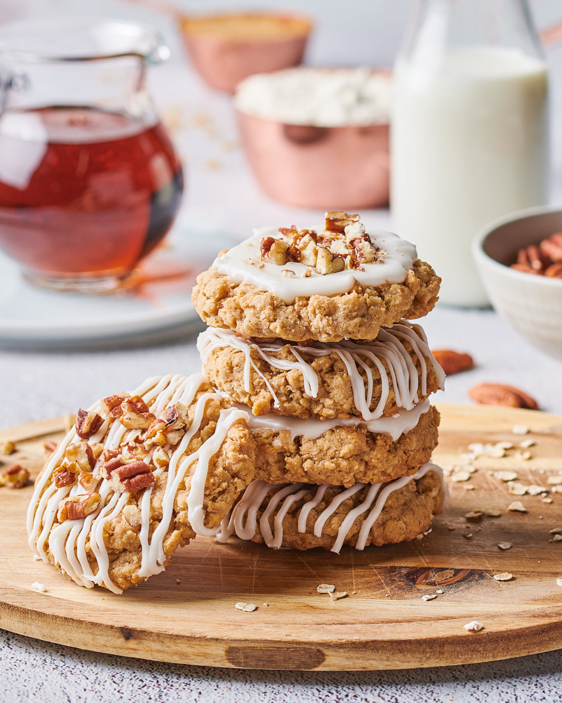 Maple Oatmeal Cookies