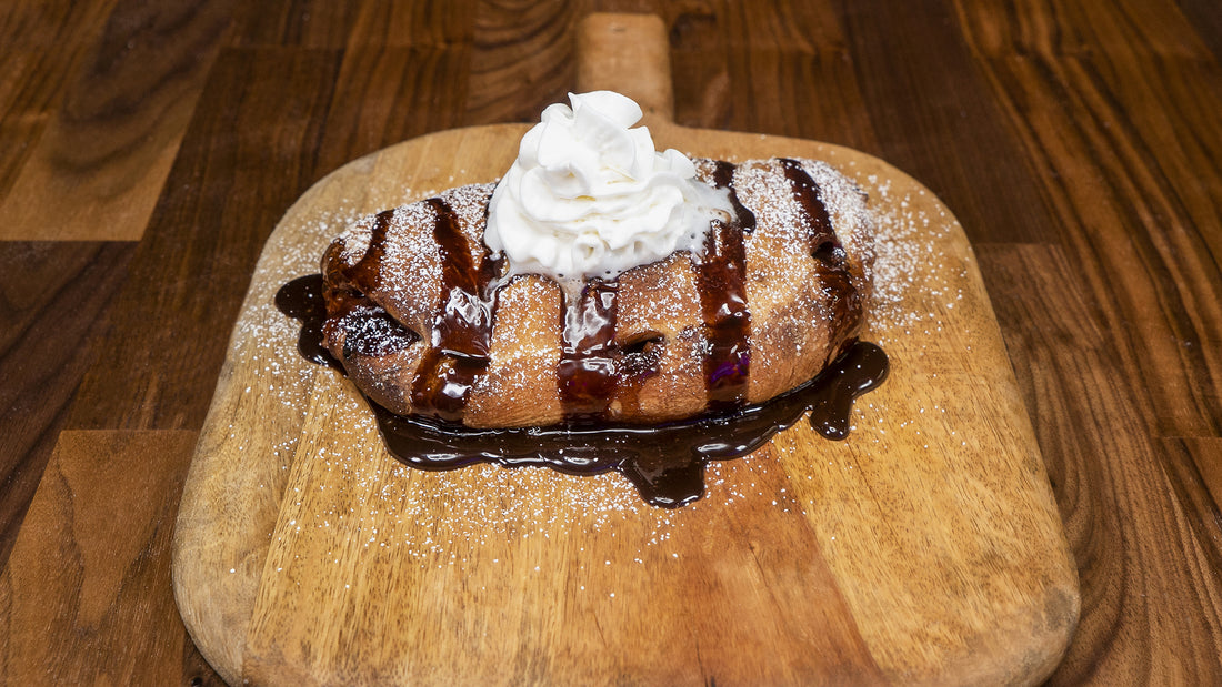 Nutella Banana & Strawberry Calzone