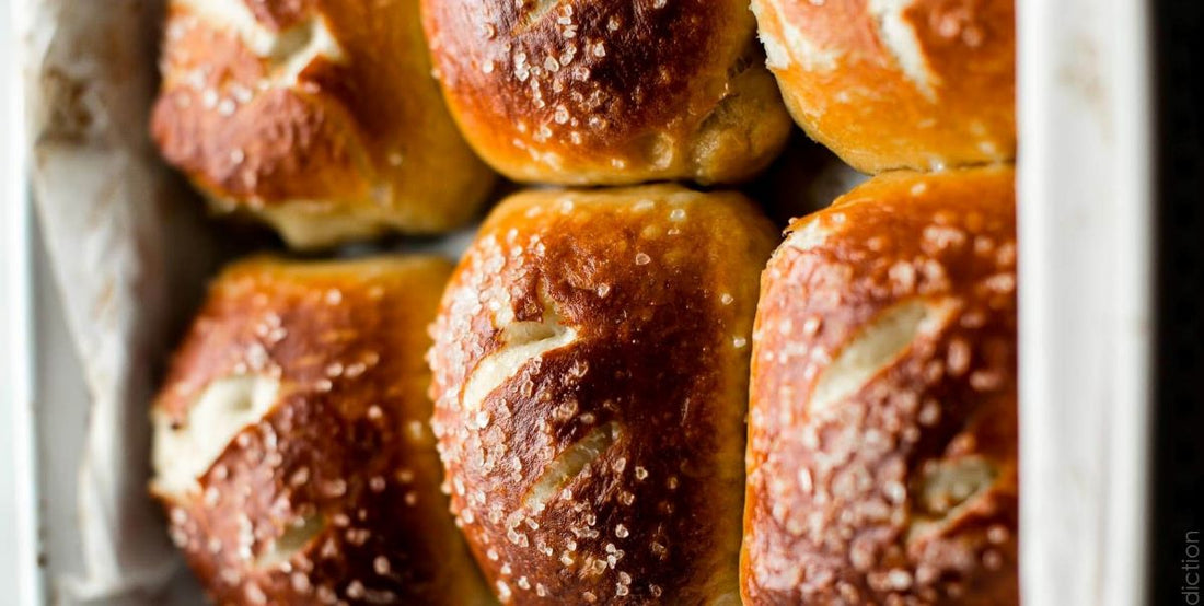 DIY Soft Pretzel Rolls