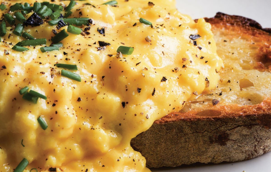The Most Perfect Scrambled Eggs