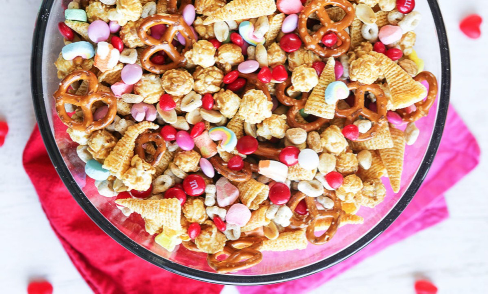 Valentine's Day Snack Mix