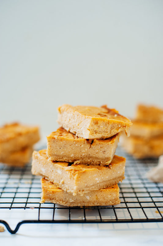 Pumpkin Cheesecake Bars