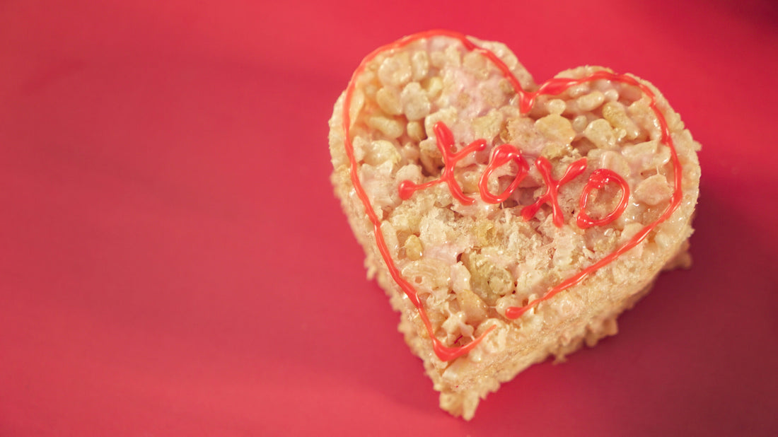 V-Day Rice Krispie Treats