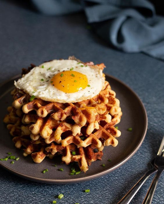 Savory Cheddar Waffles