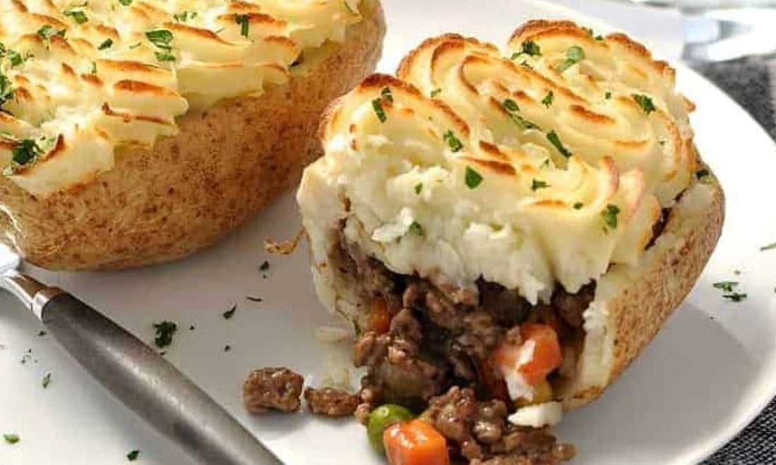 Shepherd’s Pie Potato Skins