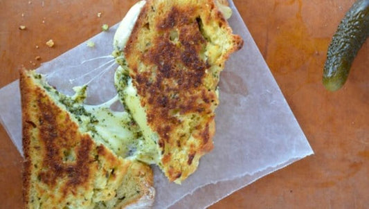 Irish Soda Bread Grilled Cheese