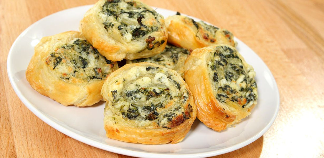 Creamy Spinach Roll-Ups