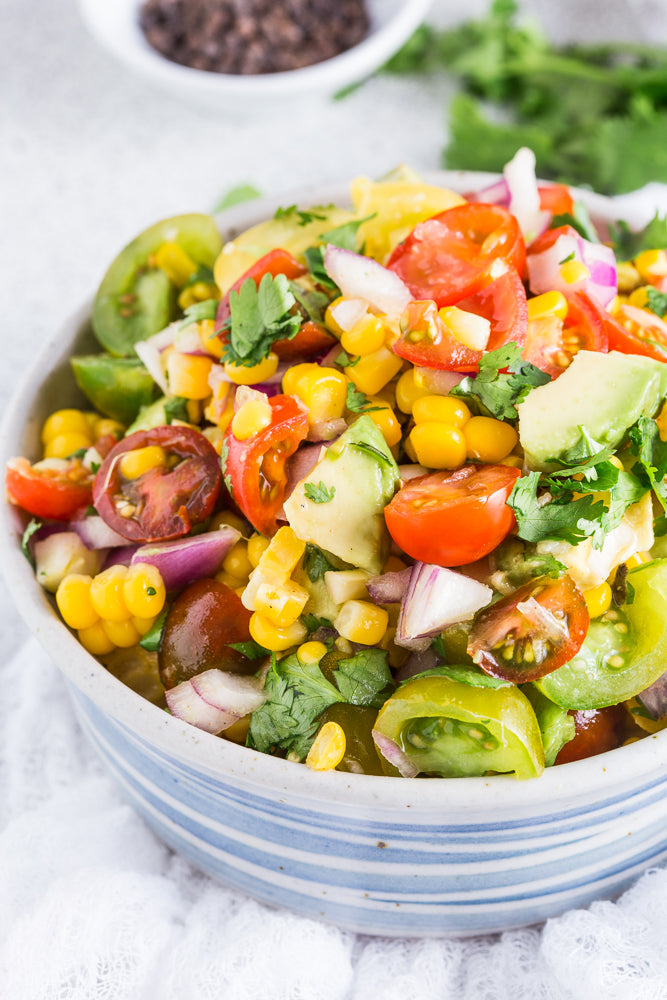 Summer Corn Avocado Salad