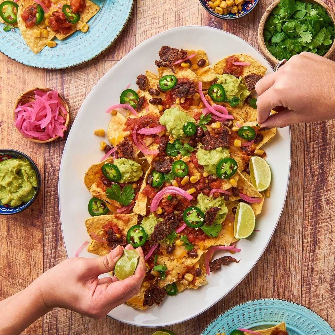 Beef Jerky Nachos
