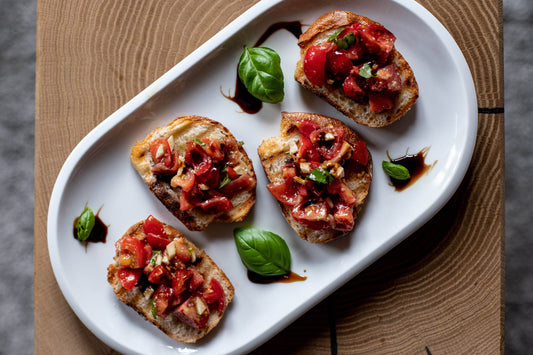 Easiest Vegan Bruschette