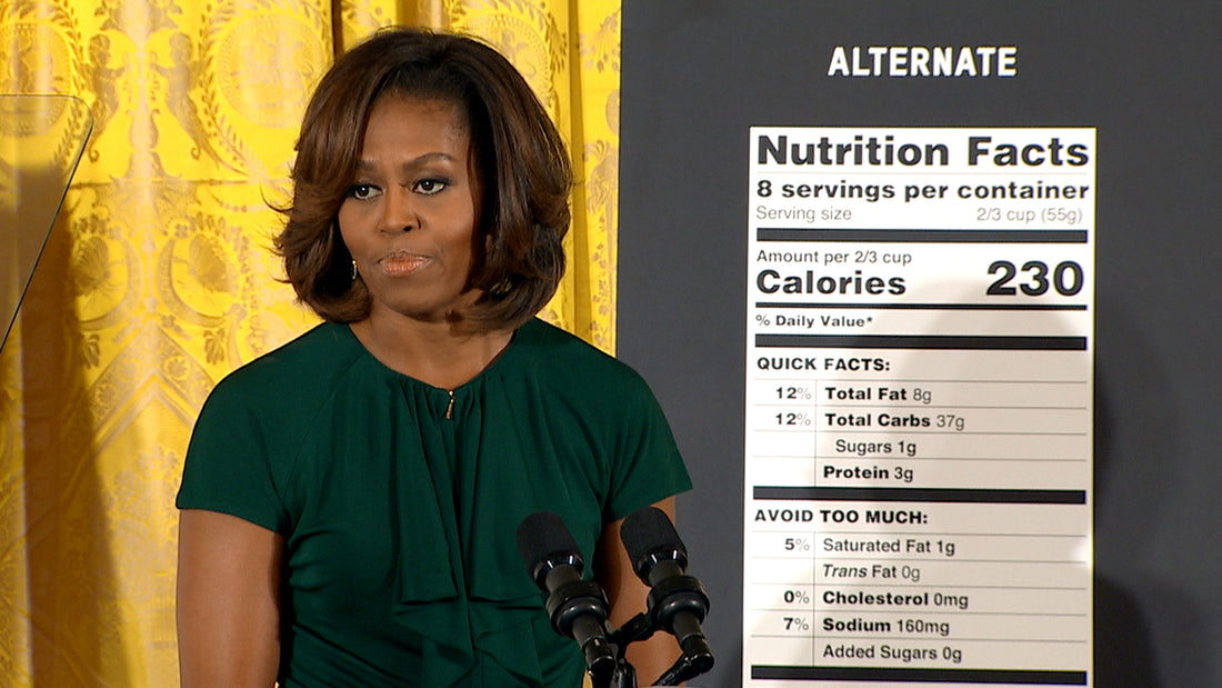 Michelle Obama Reveals Major Changes to FDA Nutrition Labels (Photo)